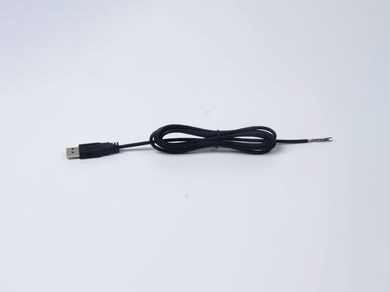 電腦主機打印機電源USB延長線PU線彈