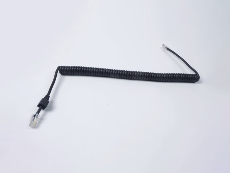 rj45網(wǎng)絡(luò)線(xiàn)數(shù)據(jù)線(xiàn) 螺旋形彈簧電纜系